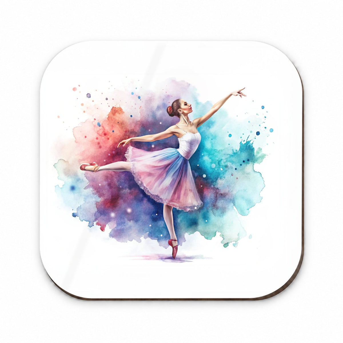 Ballet Dancer Watercolor Fridge Magnet
