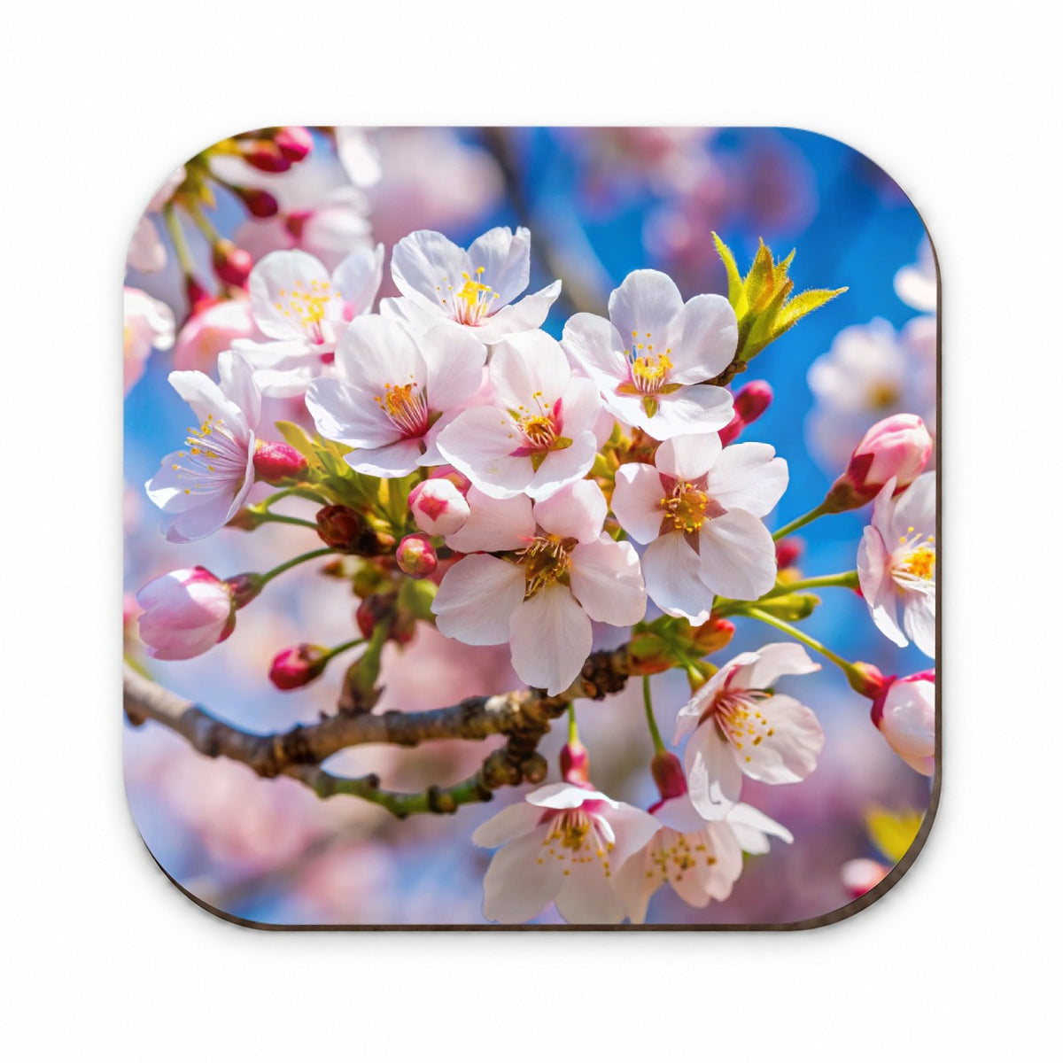 Flowering Cherry Tree Branch Fridge Magnet
