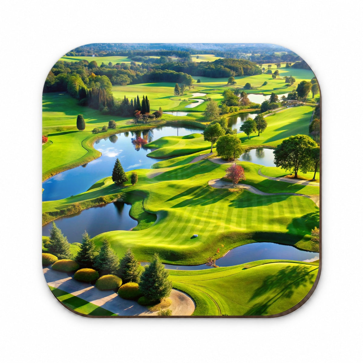 Golf Course Overview Fridge Magnet