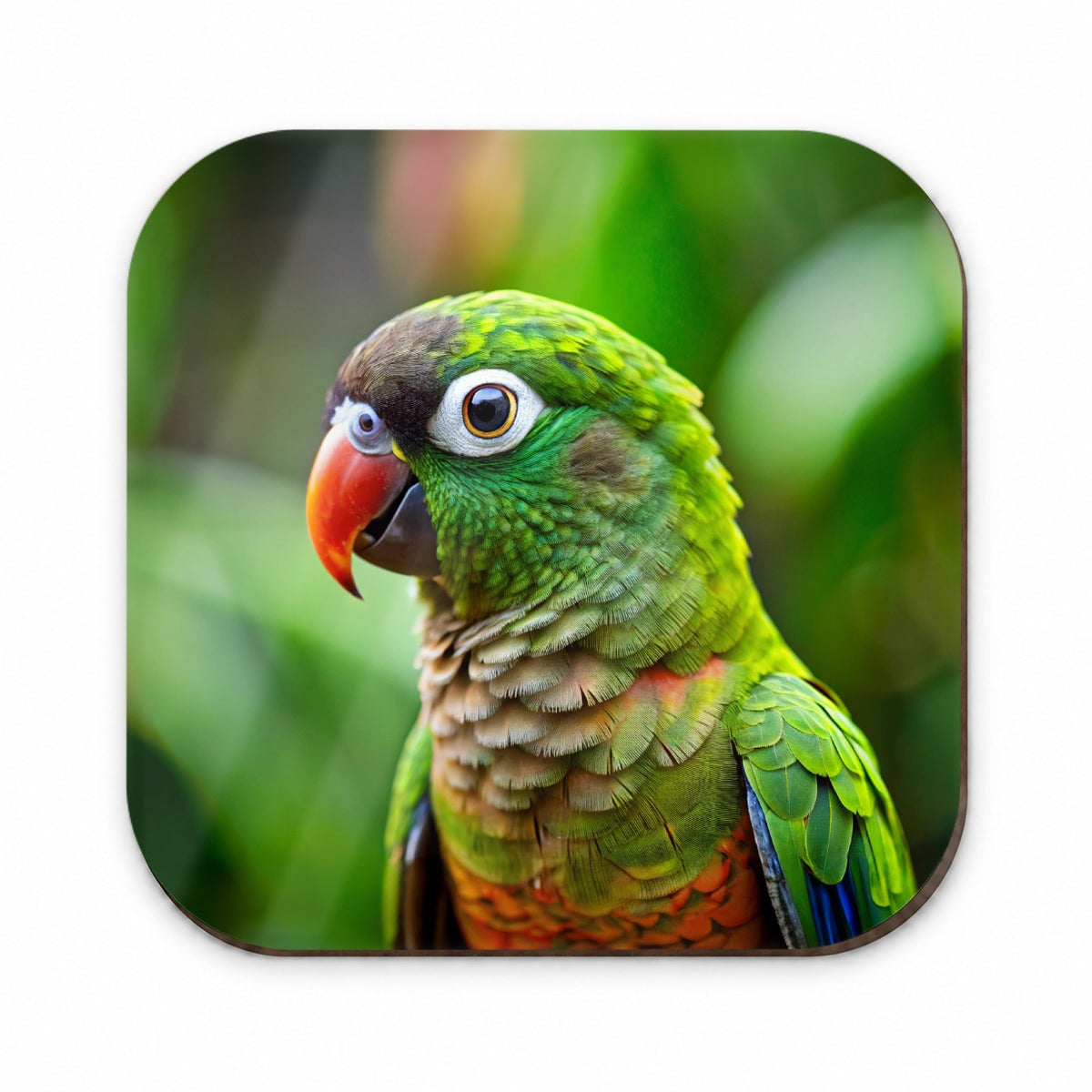 Green Conure Parakeet Bird Fridge Magnet