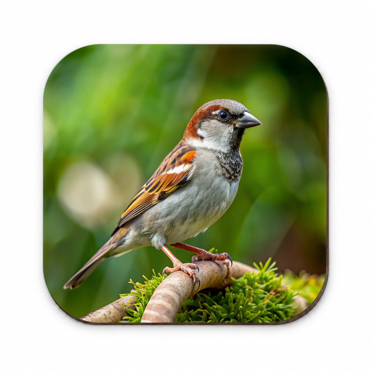 House Sparrow Backyard Bird Fridge Magnet