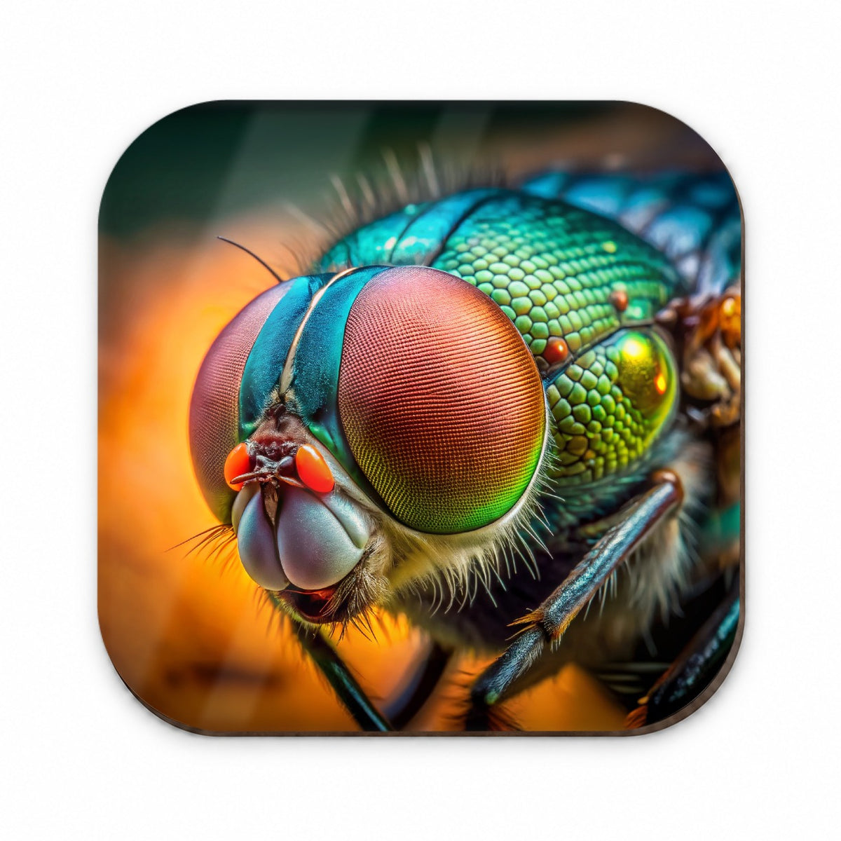 Housefly Fly Eyes Close-up Fridge Magnet