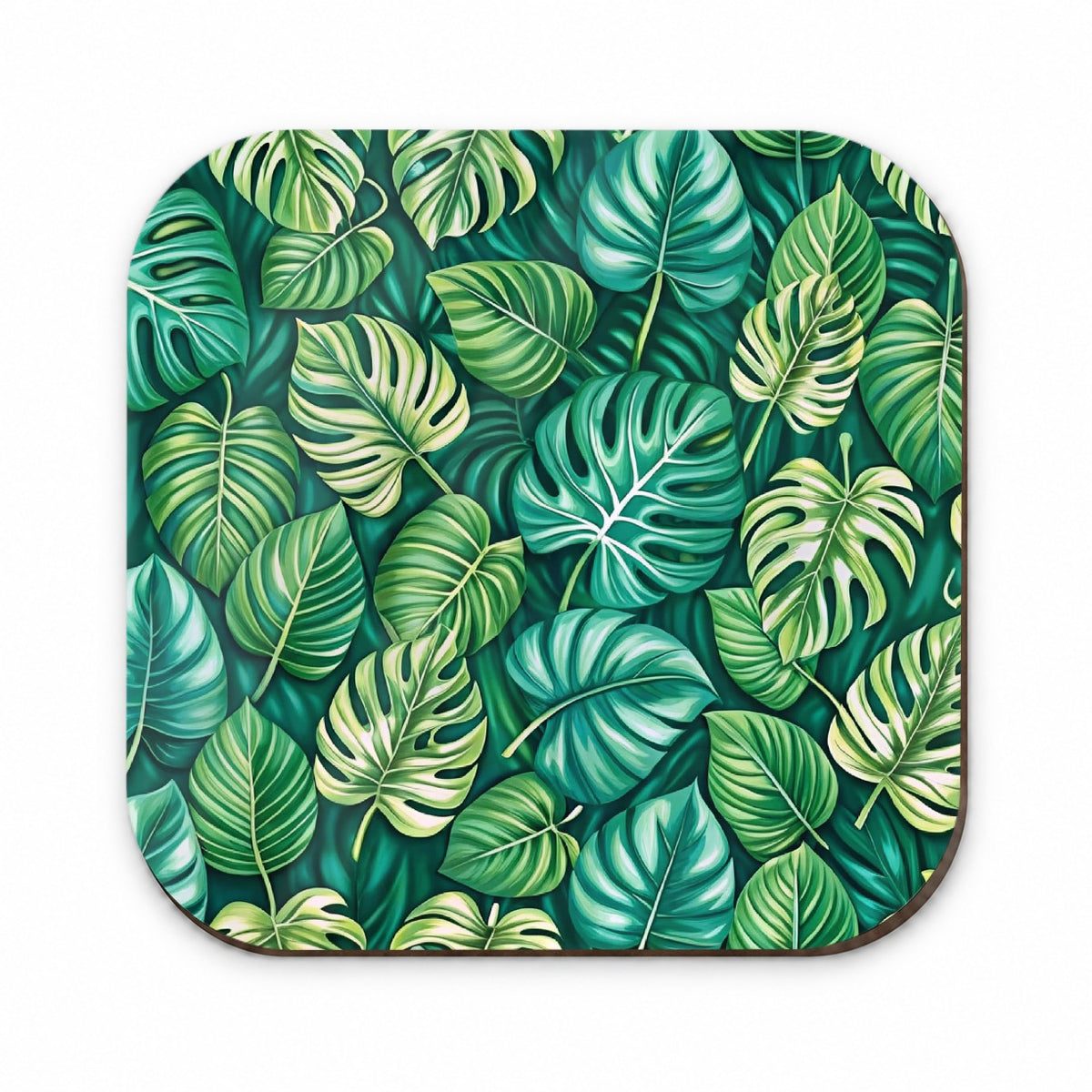Monstera Leaves Pattern Fridge Magnet