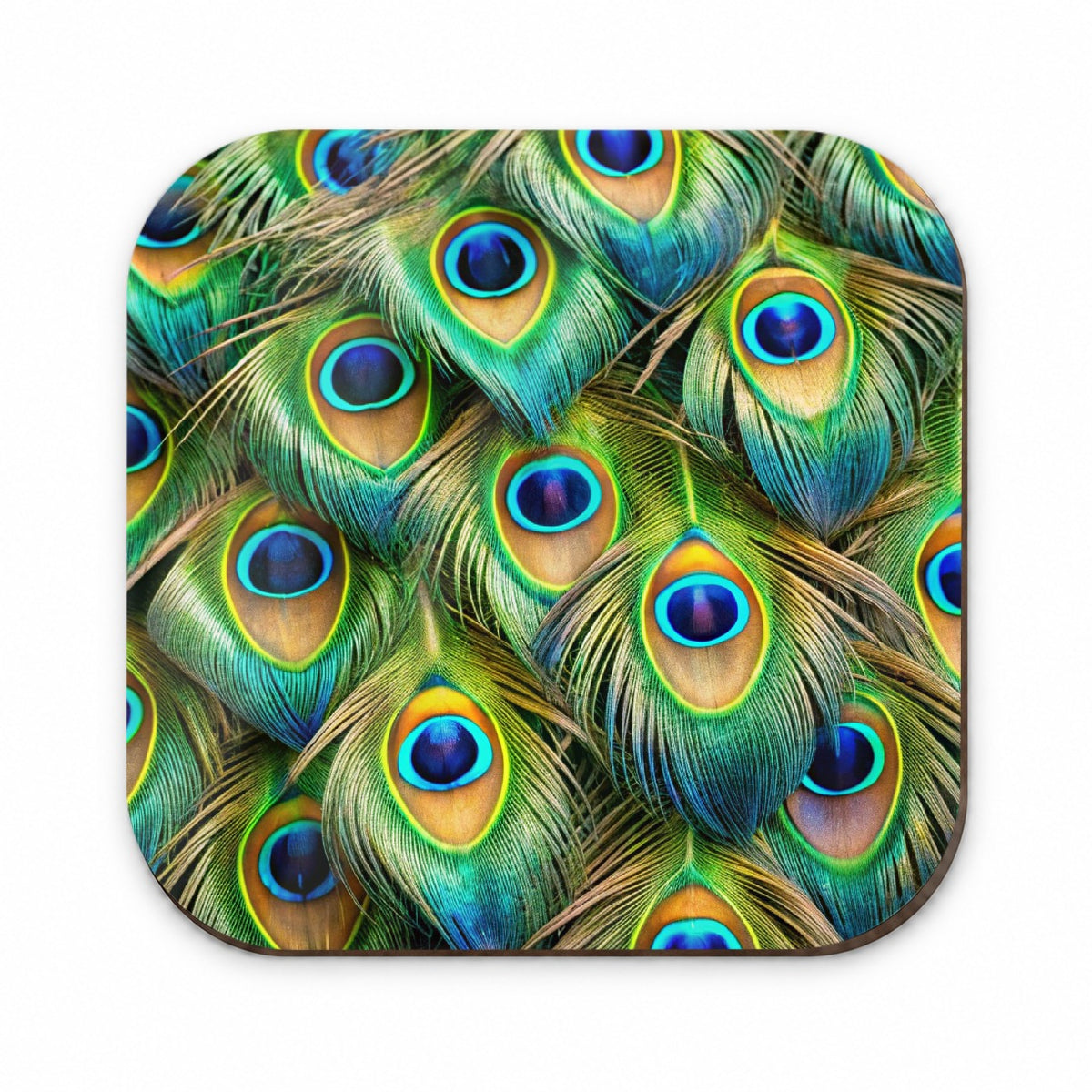 Peacock Feathers Pattern Fridge Magnet