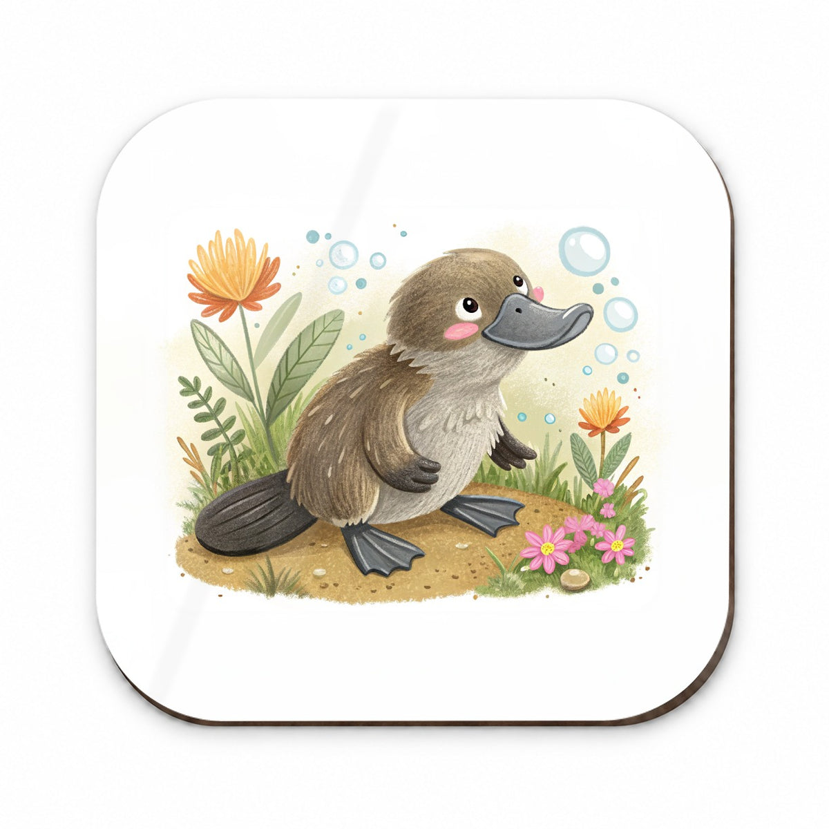 Platypus Children's Illustration Style Fridge Magnet