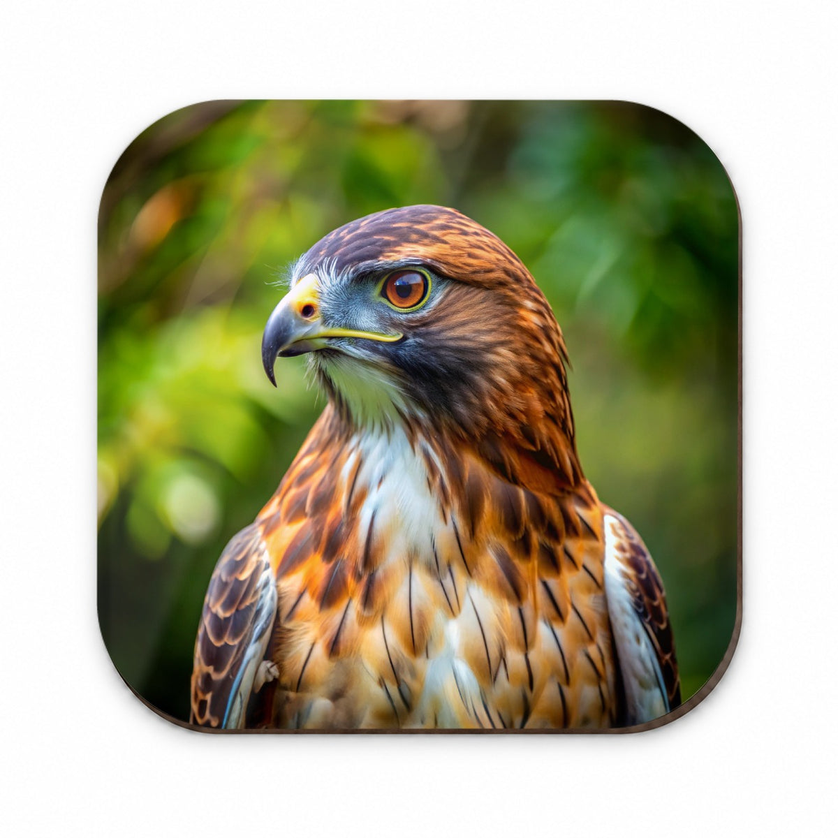 Red-Tailed Hawk Raptor Bird Of Prey Fridge Magnet