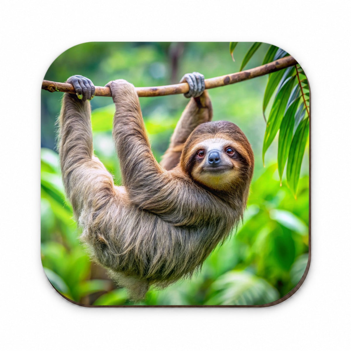 Sloth Hanging From Branch Fridge Magnet