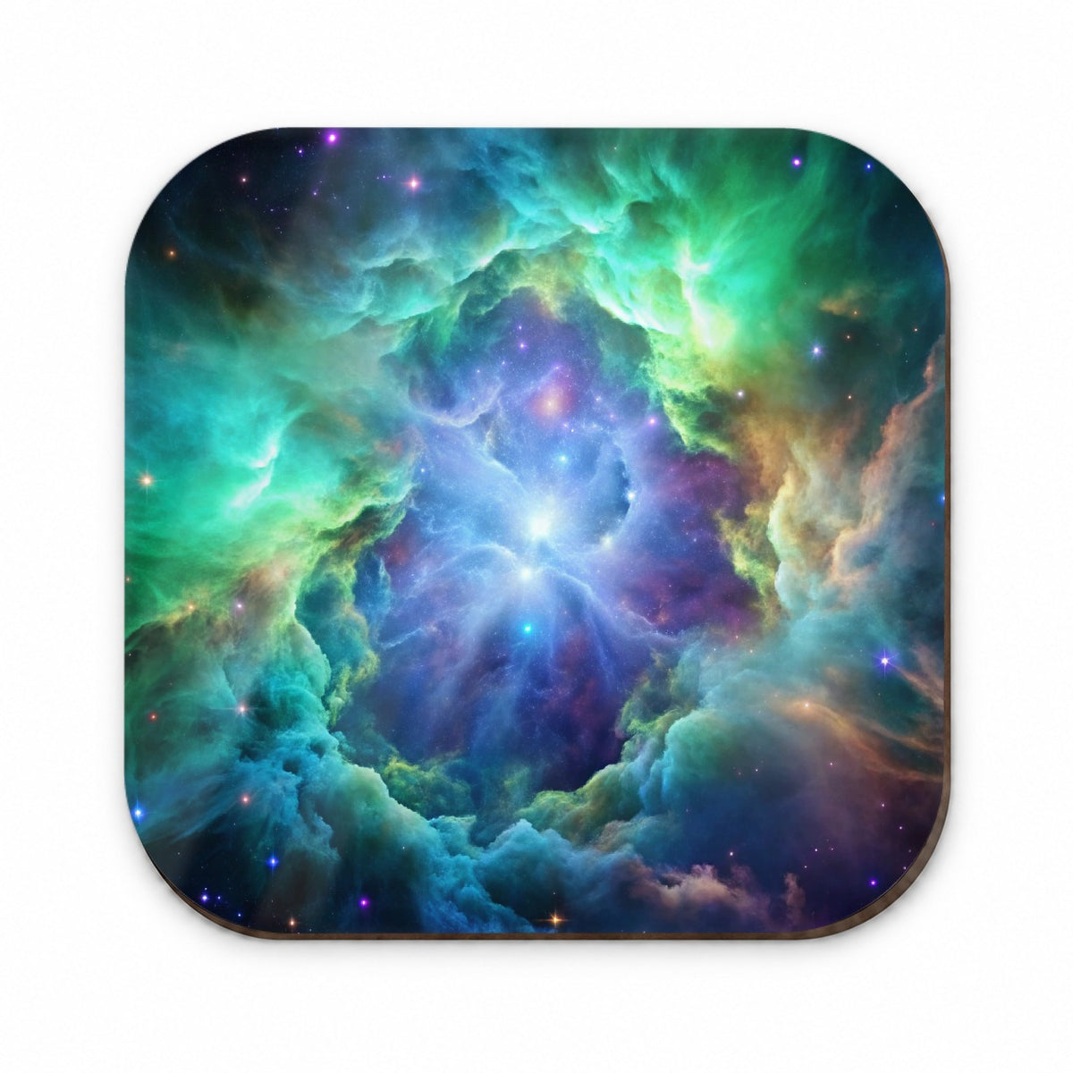 Space Galaxy Nebula Blue Purple Green Fridge Magnet