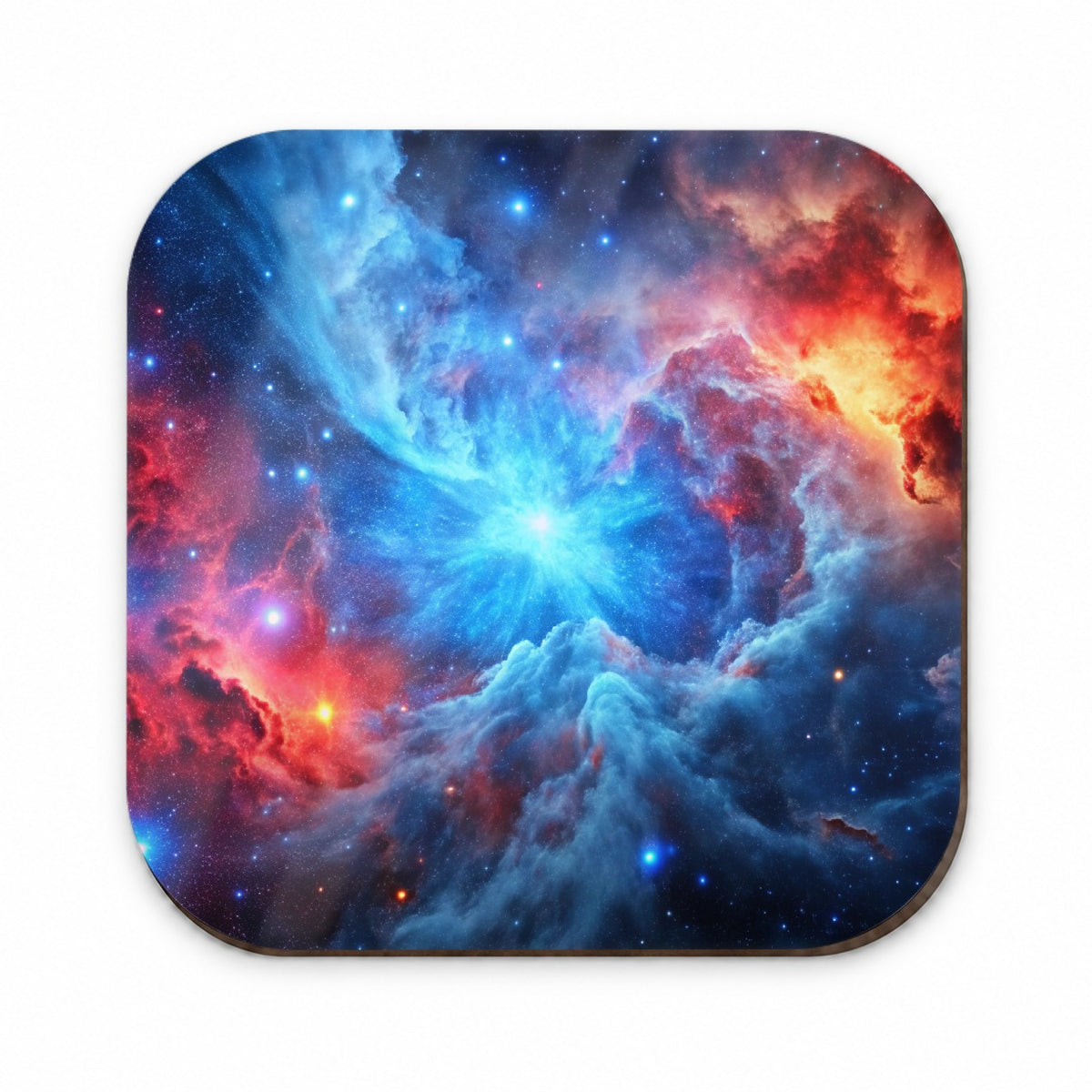 Space Galaxy Nebula Blue Red Fridge Magnet