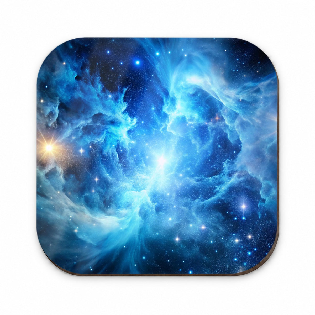 Space Galaxy Nebula Blue White Fridge Magnet
