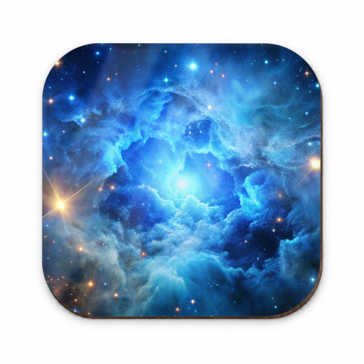 Space Galaxy Nebula Blue Fridge Magnet