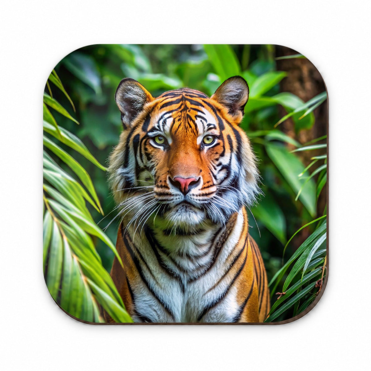 Tiger In The Jungle Fridge Magnet