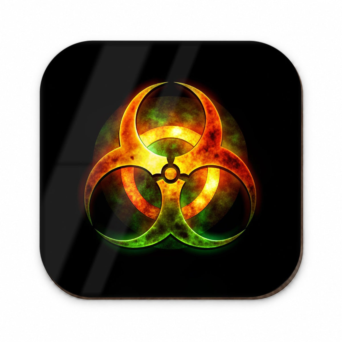 Toxic Zombie Outbreak Symbol Fridge Magnet