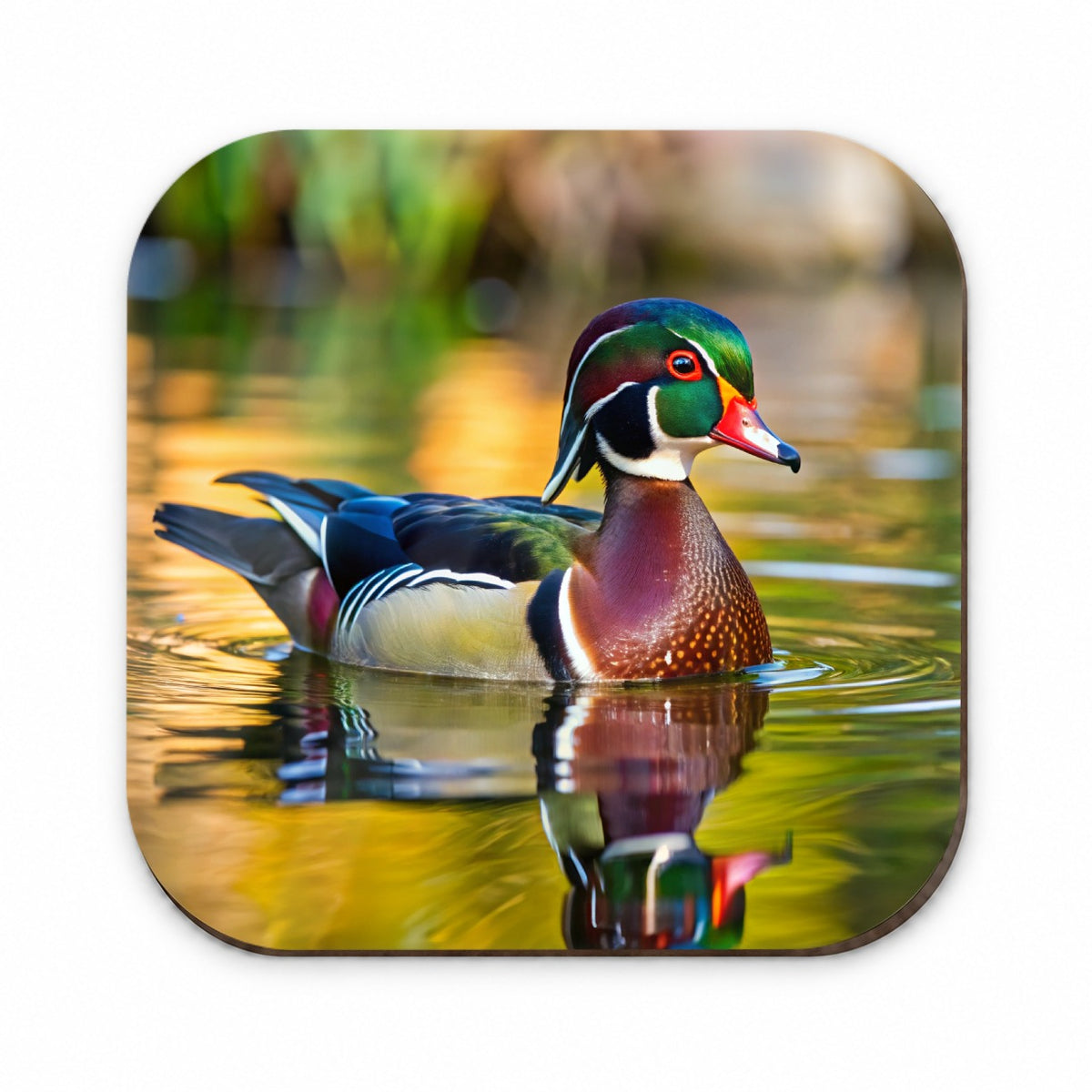 Wood Duck Fridge Magnet