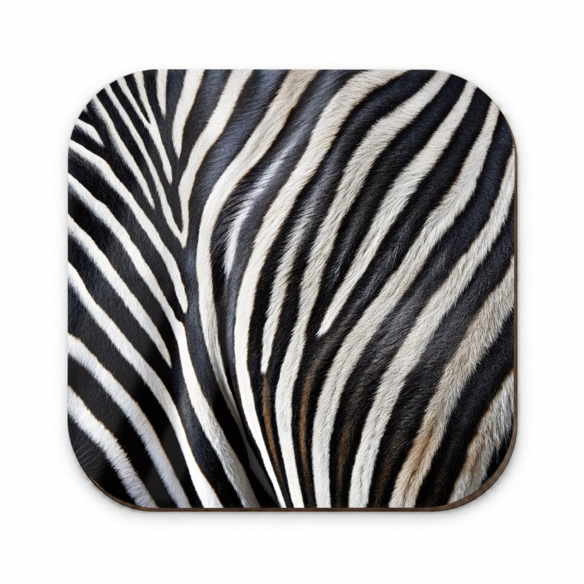 Zebra Black and White Stripes Pattern Fridge Magnet