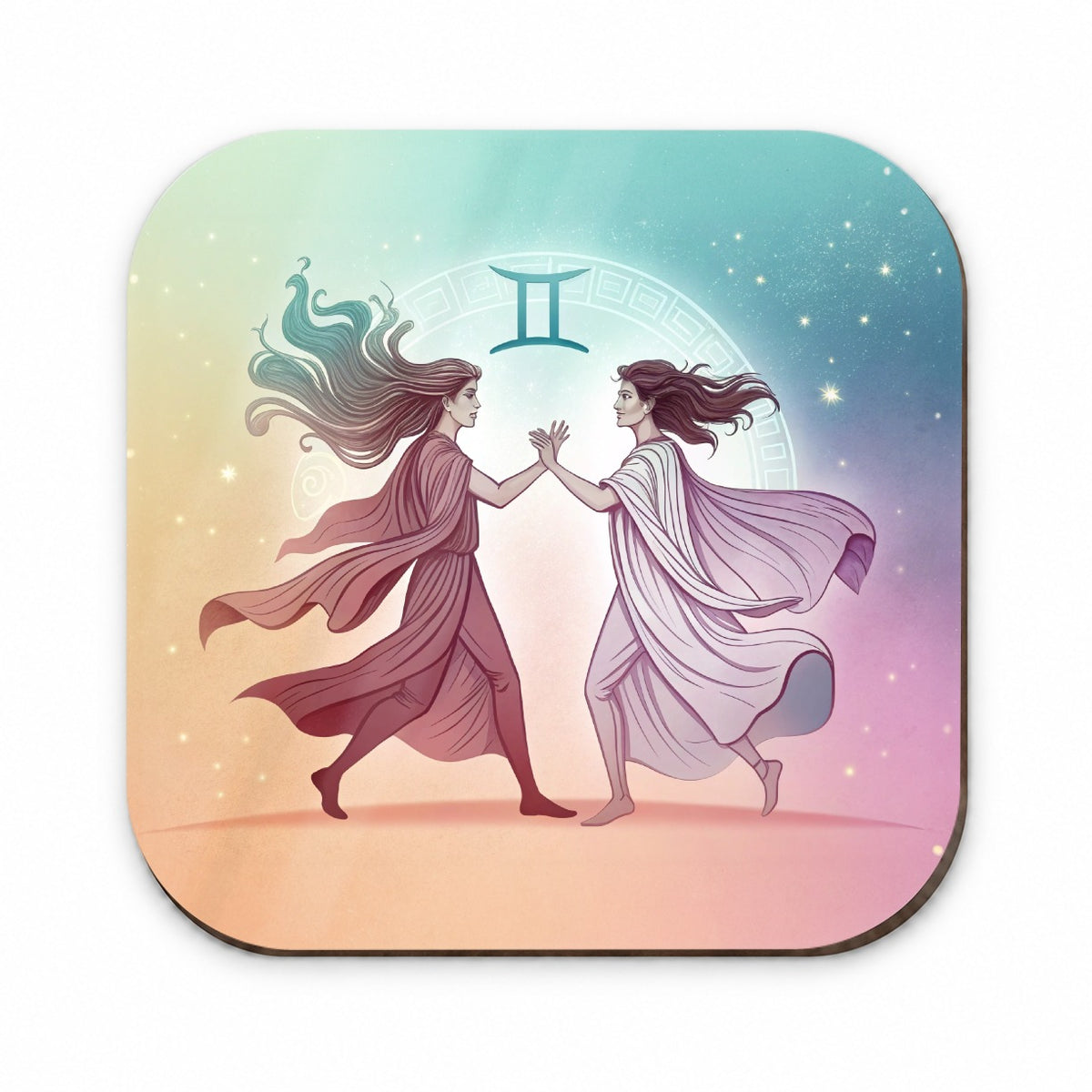 Zodiac Horoscope Symbol Gemini Twins Fridge Magnet