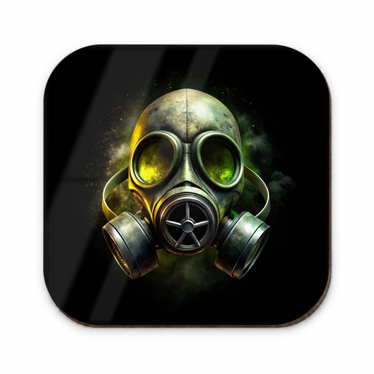 Zombie Outbreak Gas Mask Toxic Gas Fridge Magnet
