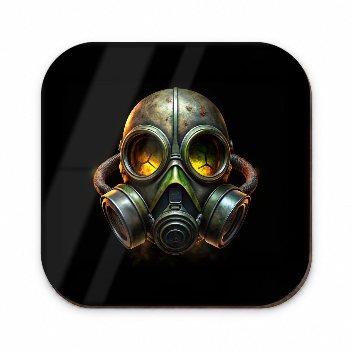 Zombie Outbreak Gas Mask Fridge Magnet