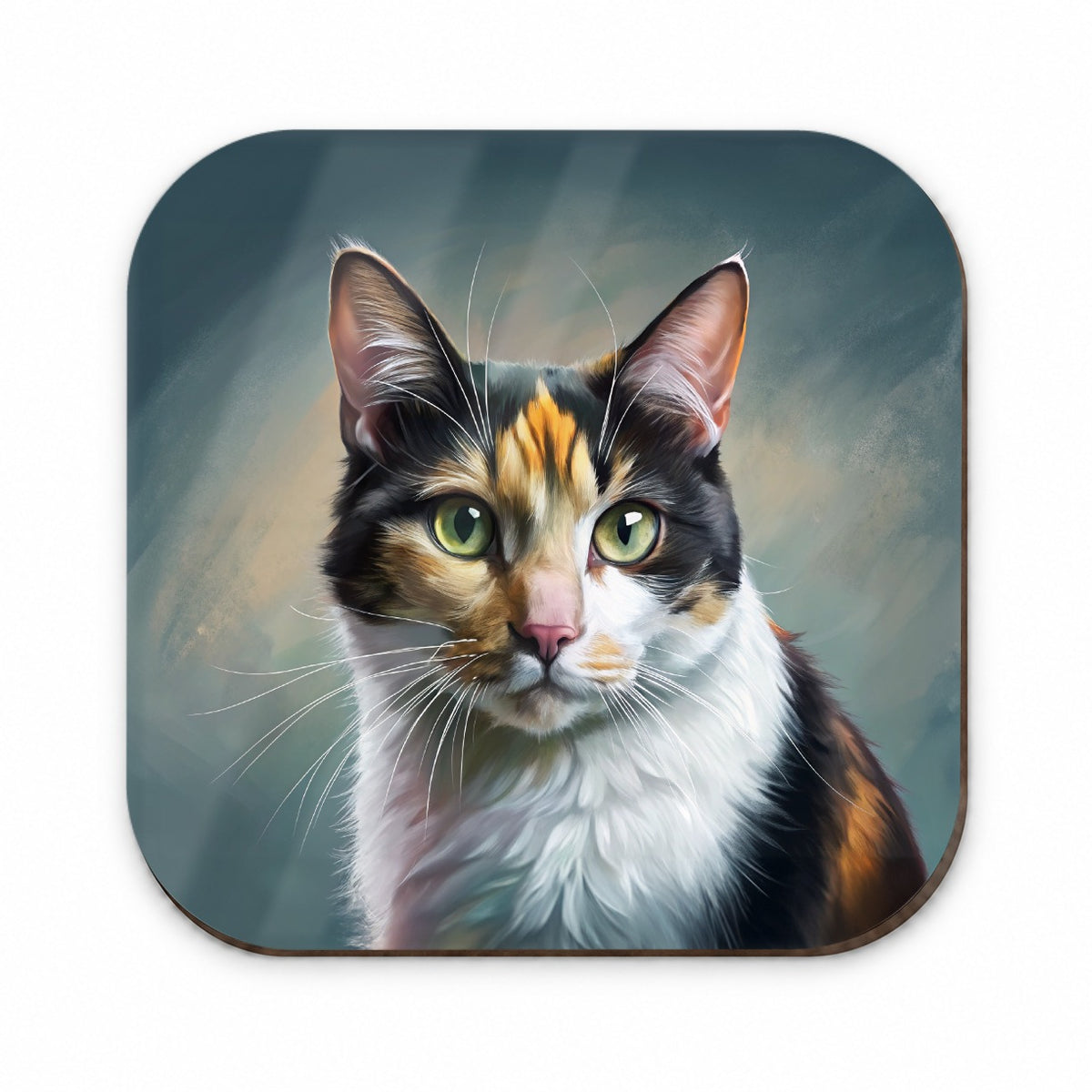 Calico Cat Illustration Fridge Magnet