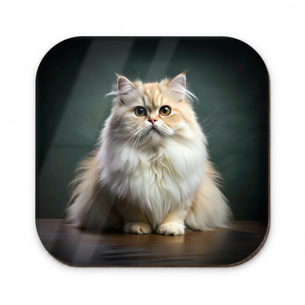 Persian Cat Photo Fridge Magnet