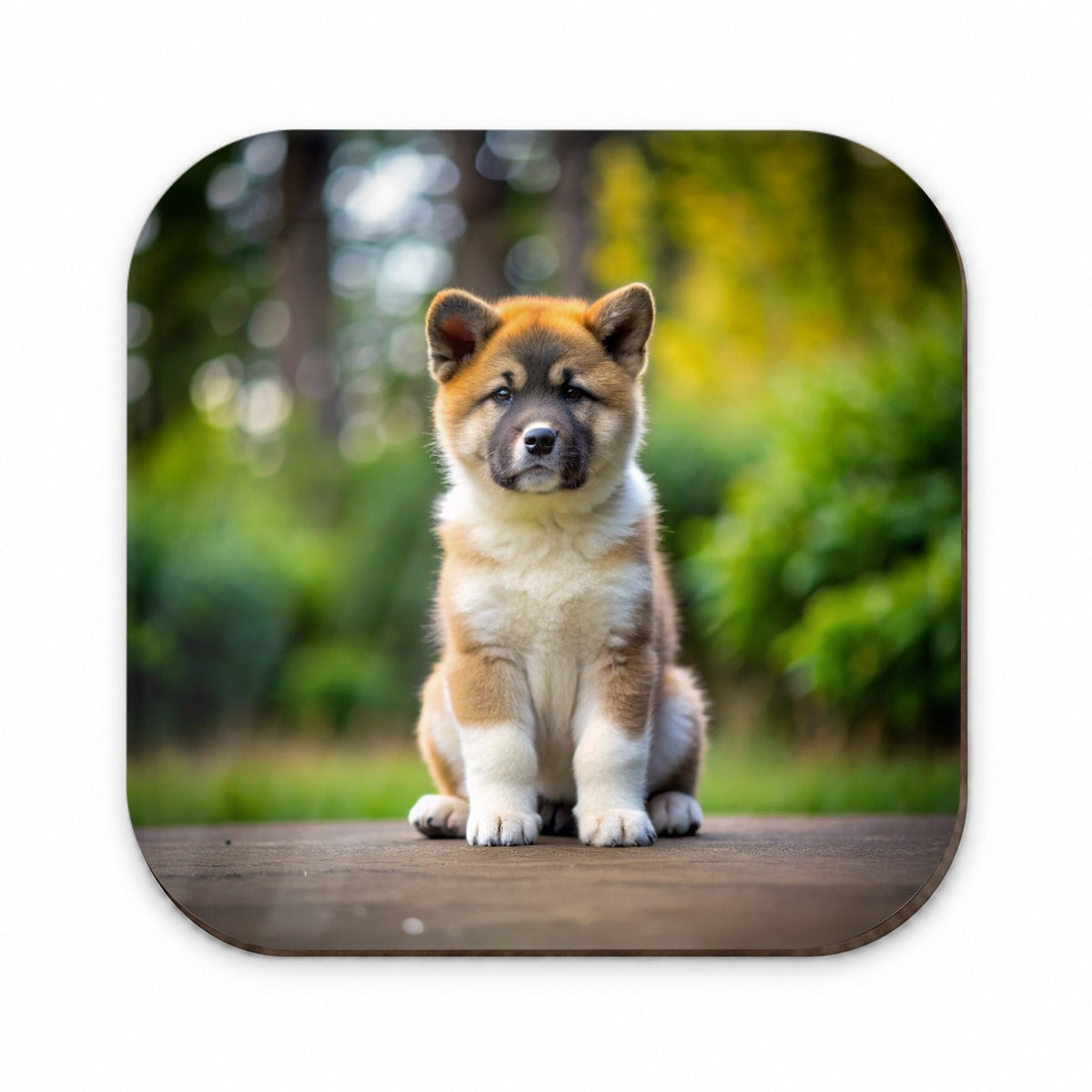 Akita Dog Puppy Photo Fridge Magnet