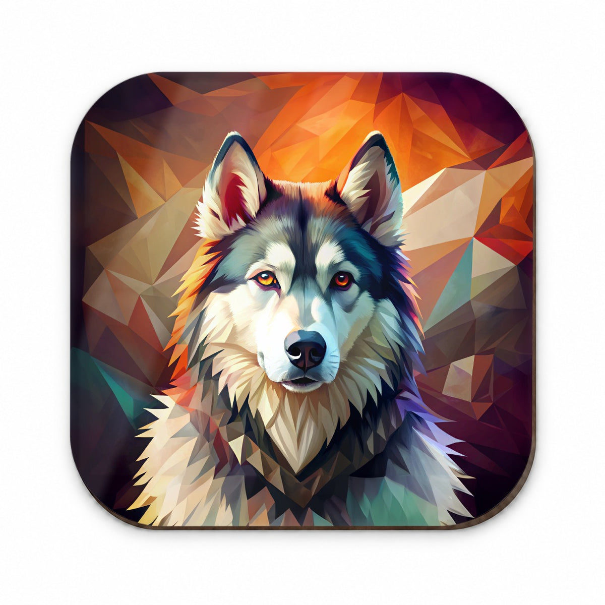 Alaskan Malamute Dog Contemporary Art Fridge Magnet