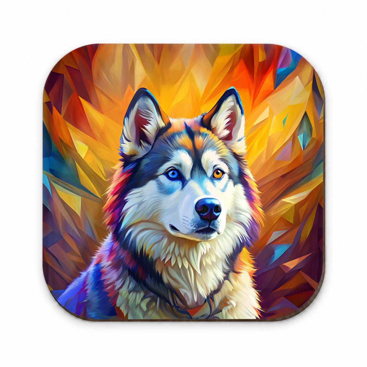 Alaskan Malamute Dog Pop Art Fridge Magnet