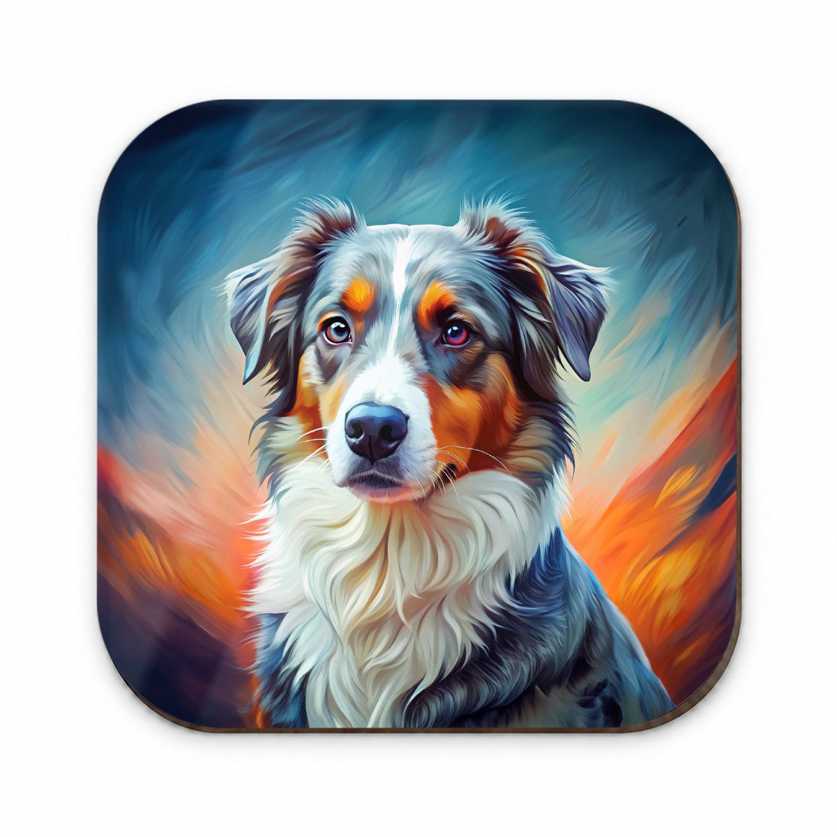 Australian Shepherd Dog Pop Art Fridge Magnet