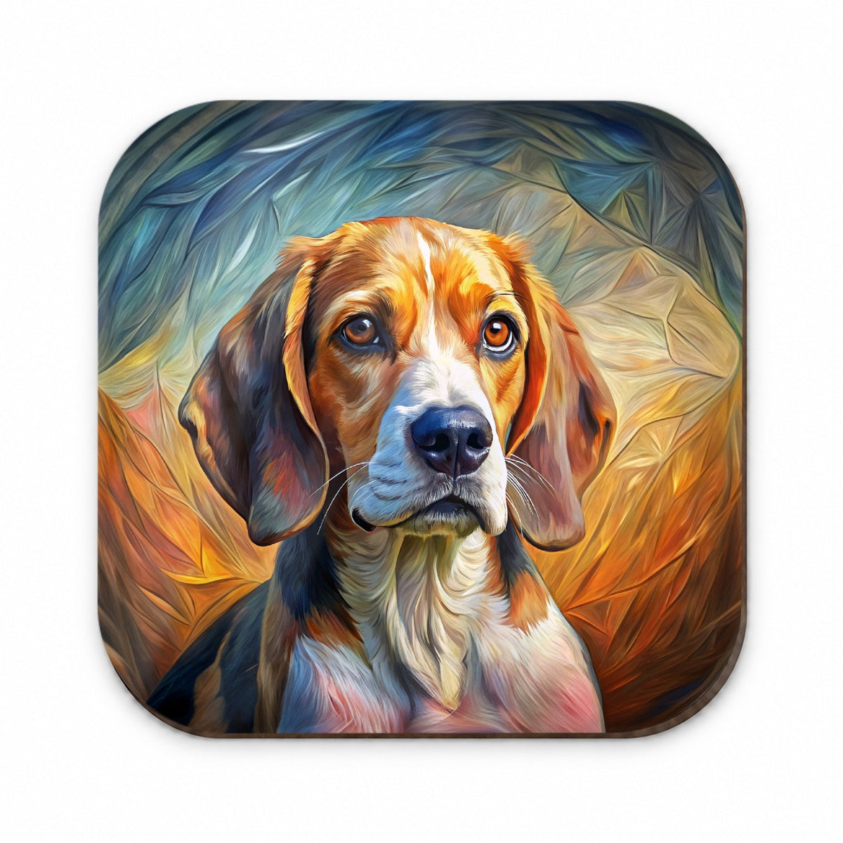 Beagle Dog Expressionism Art Fridge Magnet