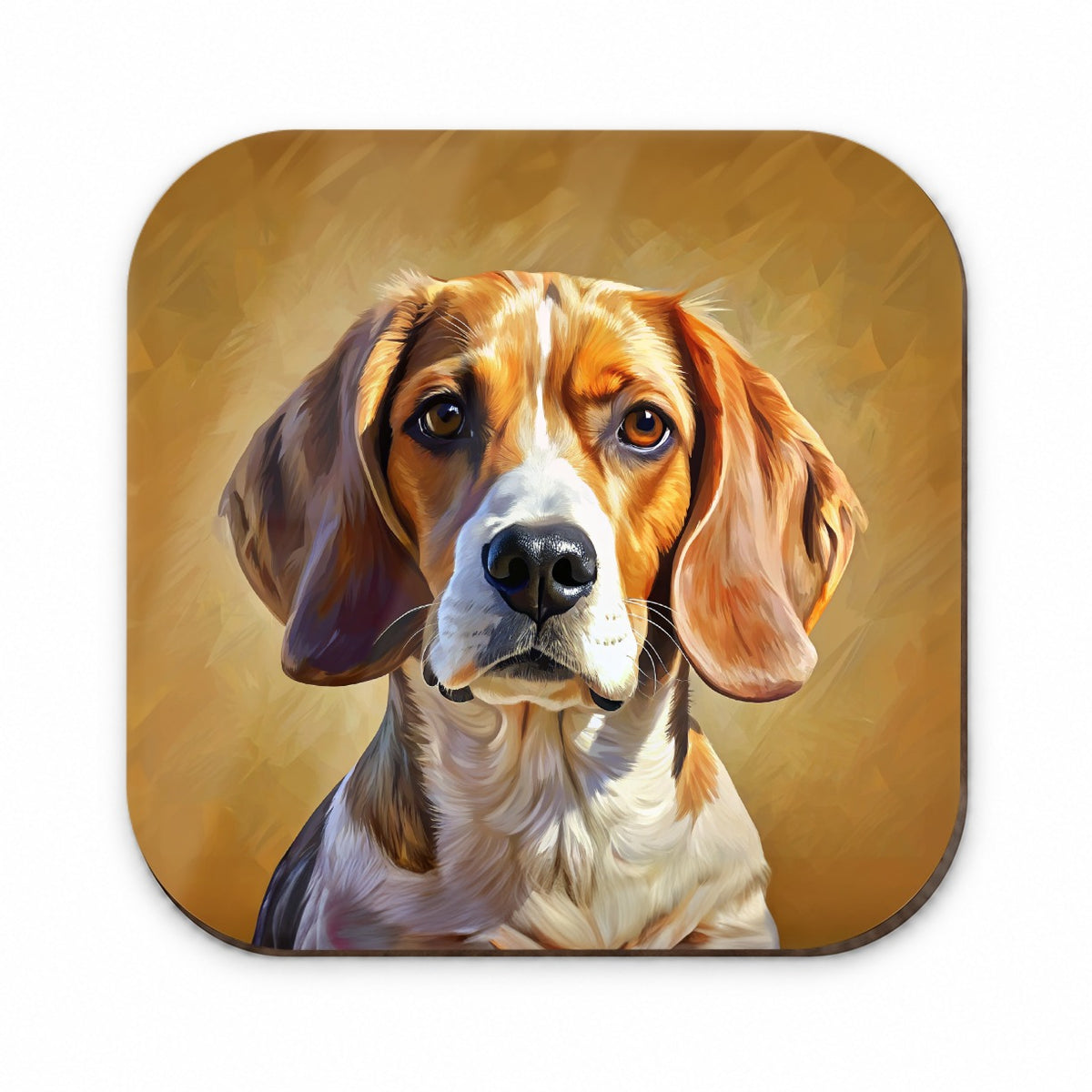 Beagle Dog Illustration Fridge Magnet