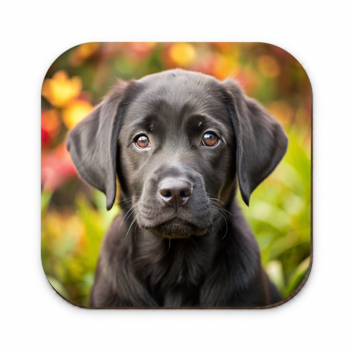 Black Labrador Retriever Dog Puppy Photo Fridge Magnet