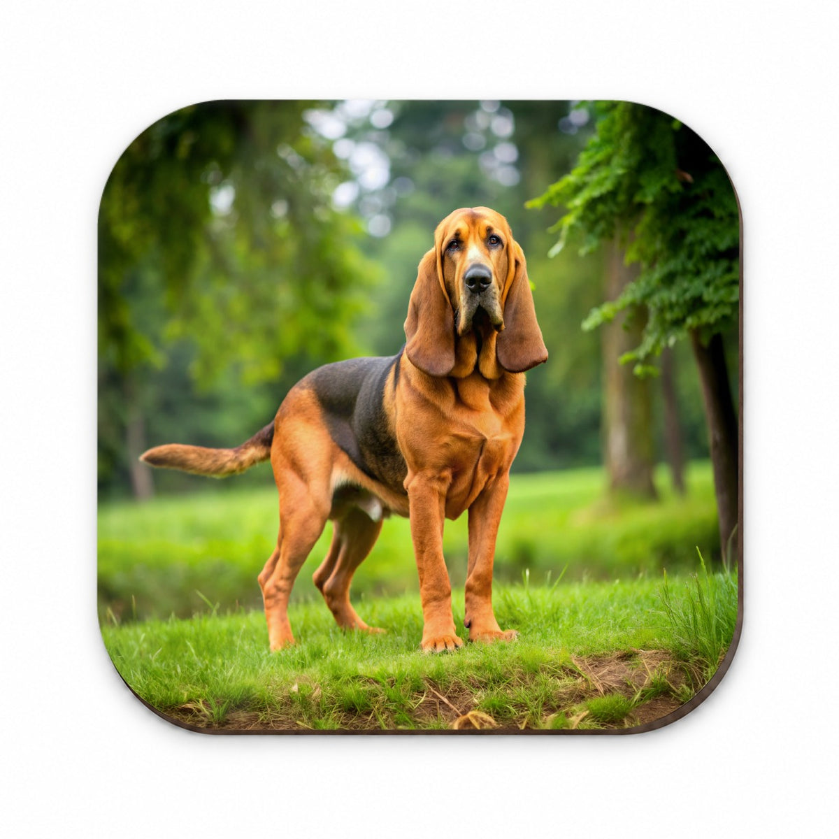 Bloodhound Dog Photo Fridge Magnet