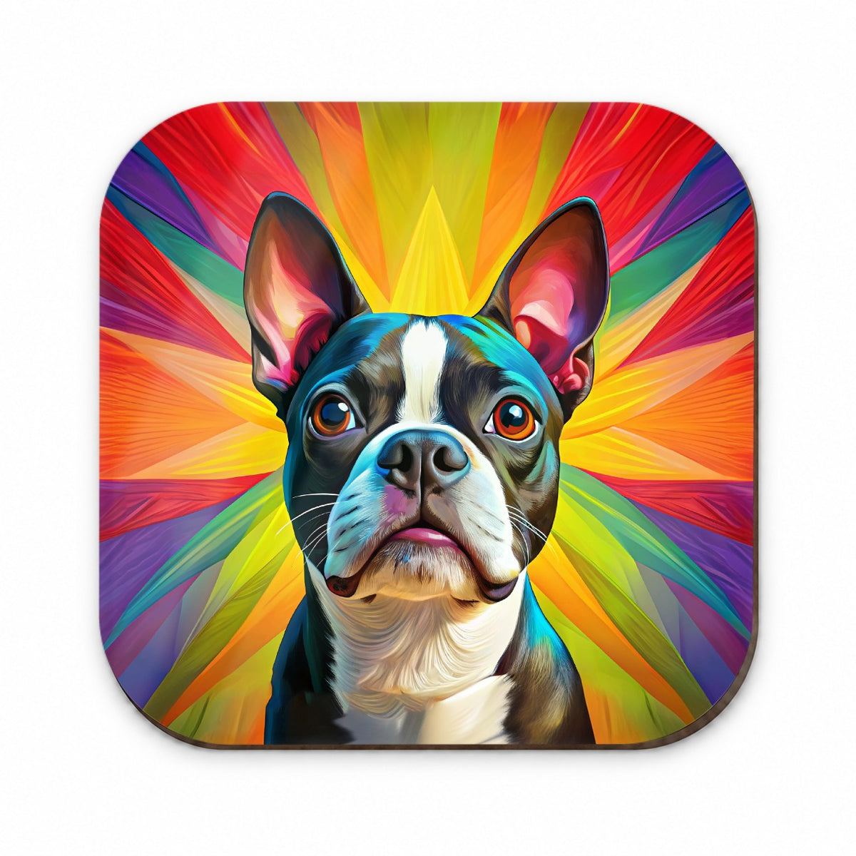 Boston Terrier Dog Pop Art Fridge Magnet