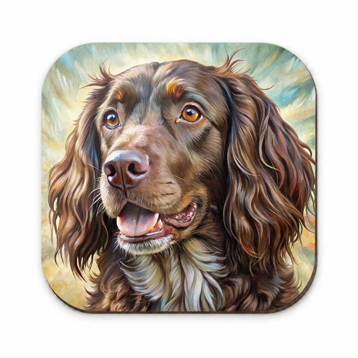 Boykin Spaniel Dog Illustration Fridge Magnet