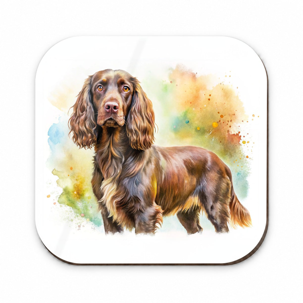 Boykin Spaniel Dog Watercolor Style Fridge Magnet