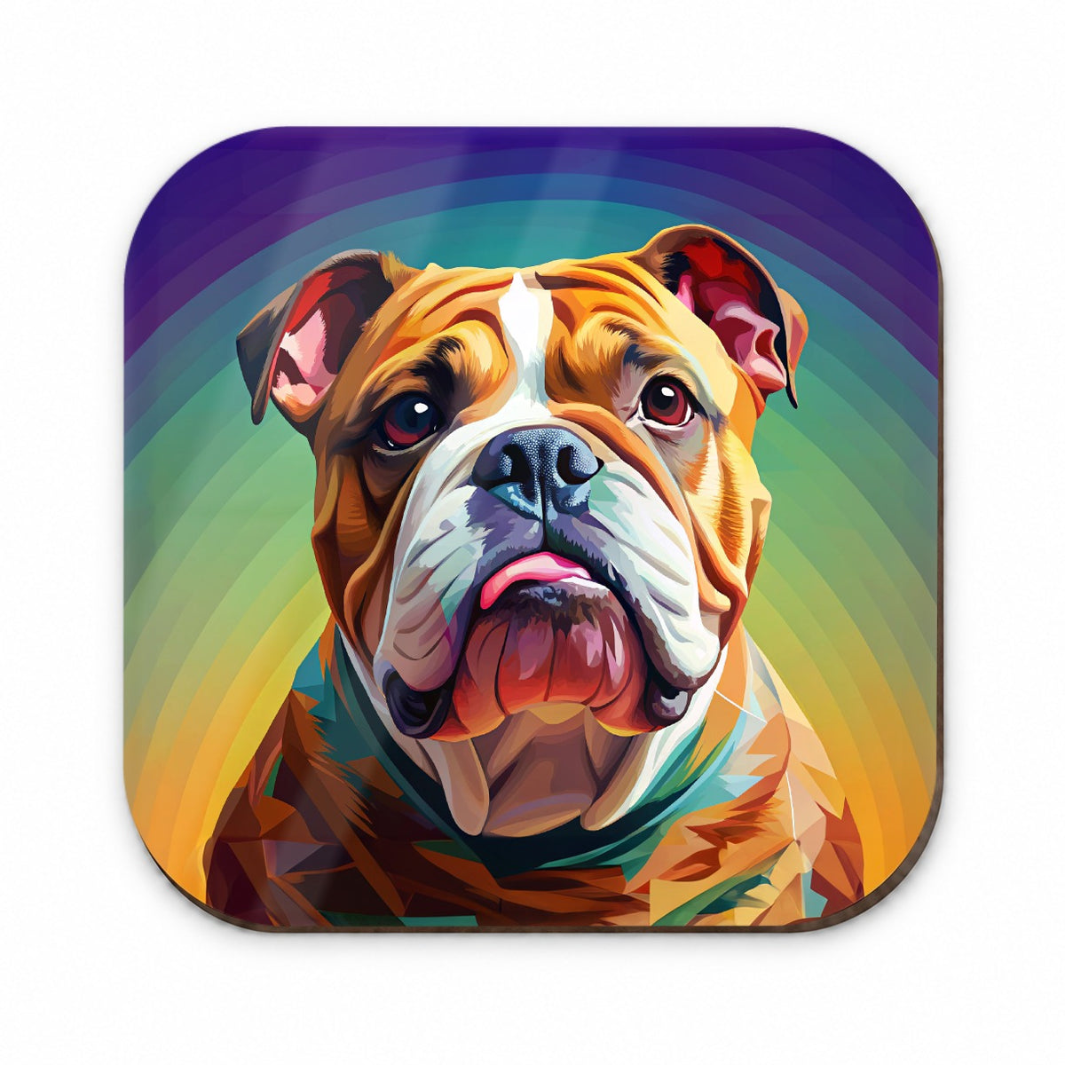 Bulldog Dog Pop Art Fridge Magnet
