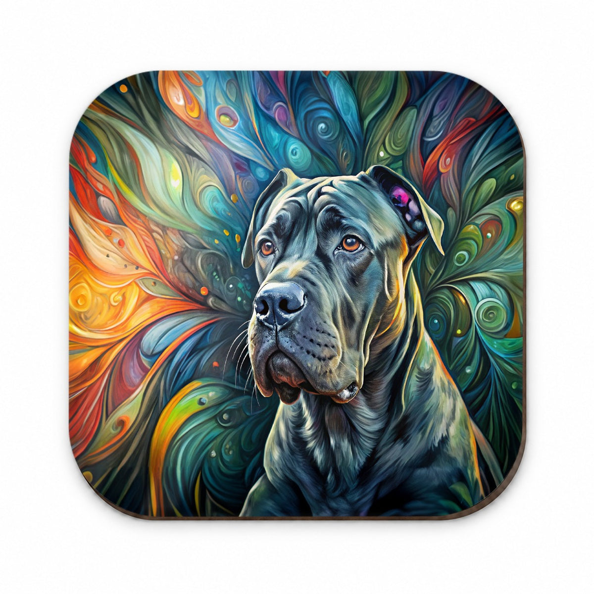 Cane Corso Dog Abstract Art Fridge Magnet