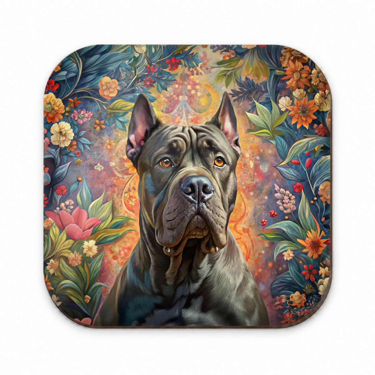 Cane Corso Dog French Bohemian Art Fridge Magnet