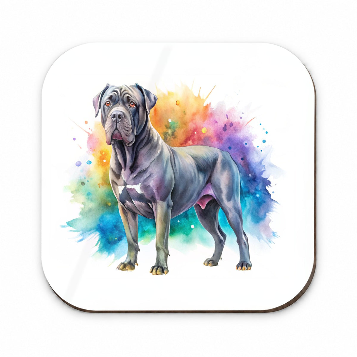 Cane Corso Dog Watercolor Style Fridge Magnet