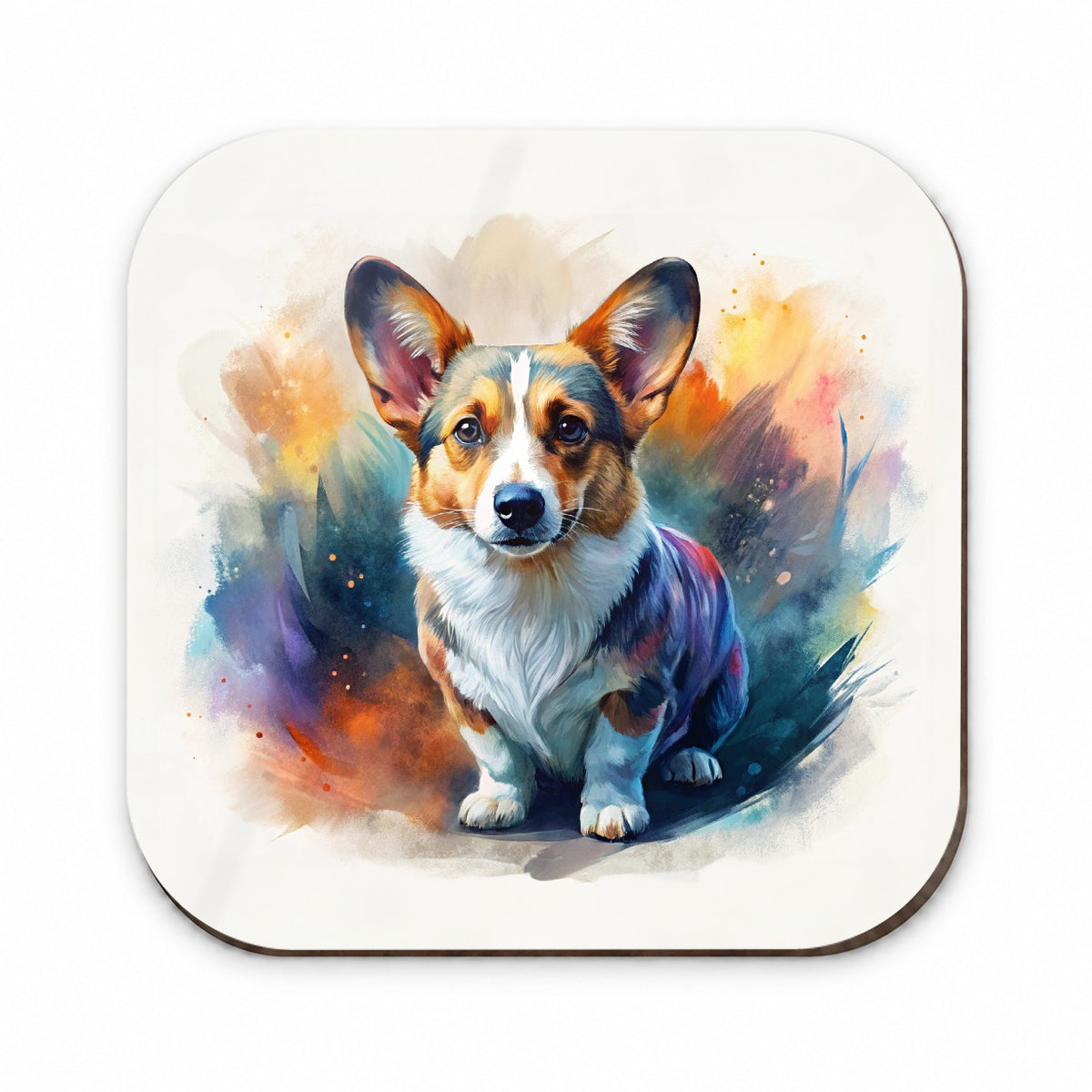 Cardigan Welsh Corgi Dog Contemporary Art Fridge Magnet