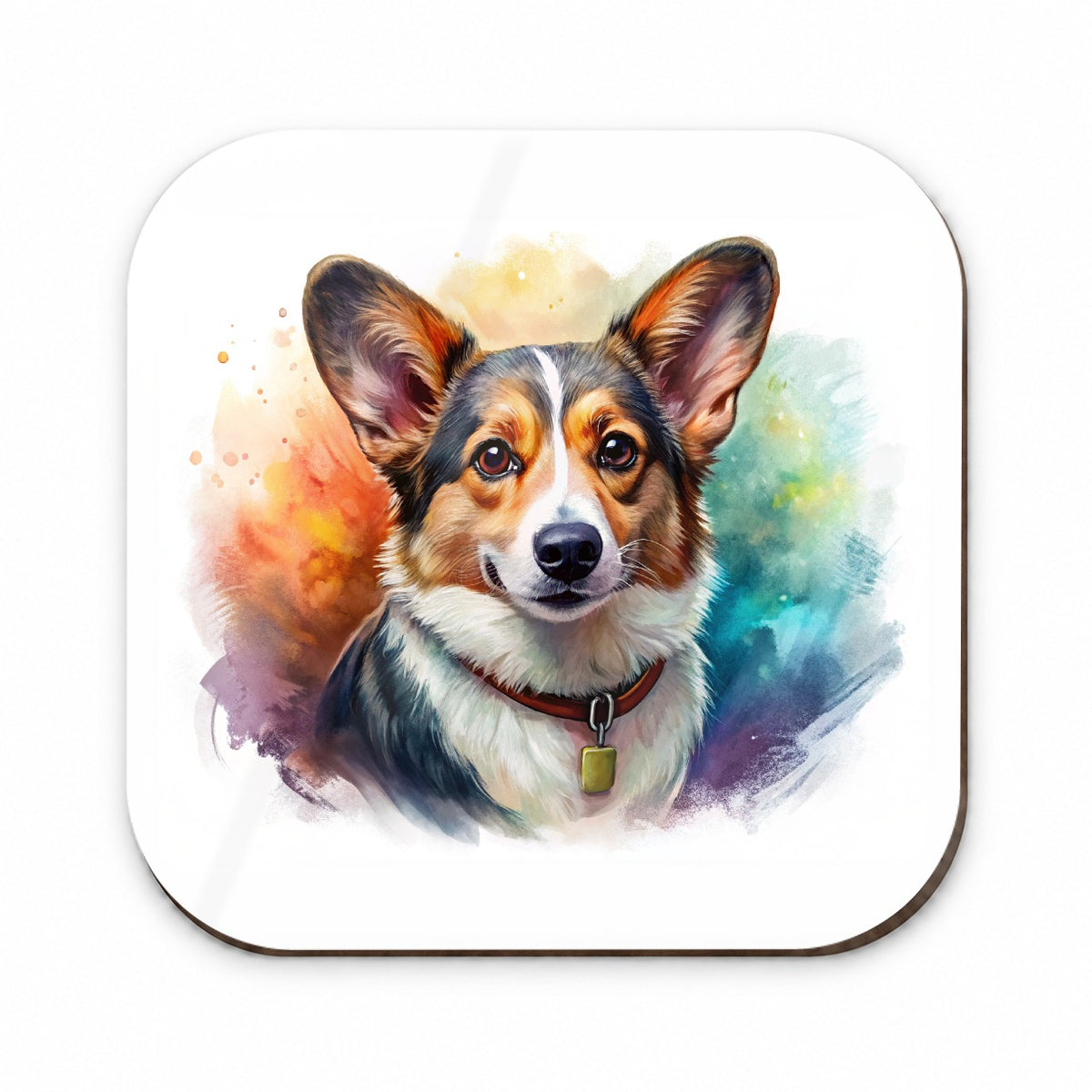 Cardigan Welsh Corgi Dog Illustration Fridge Magnet