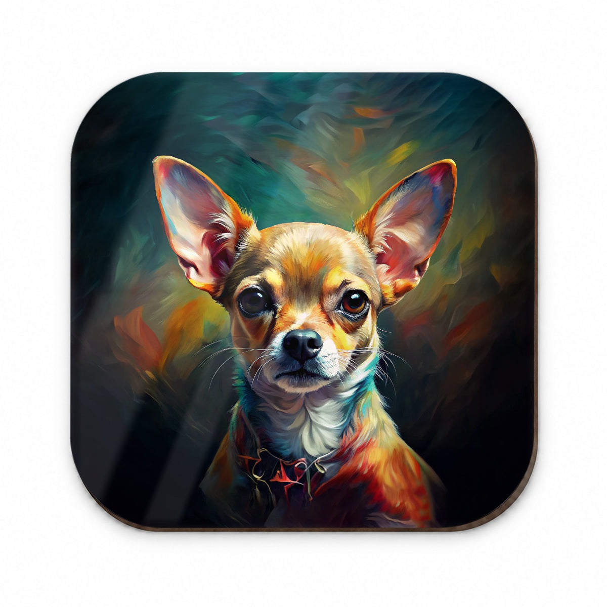 Chihuahua Dog Expressionism Art Fridge Magnet