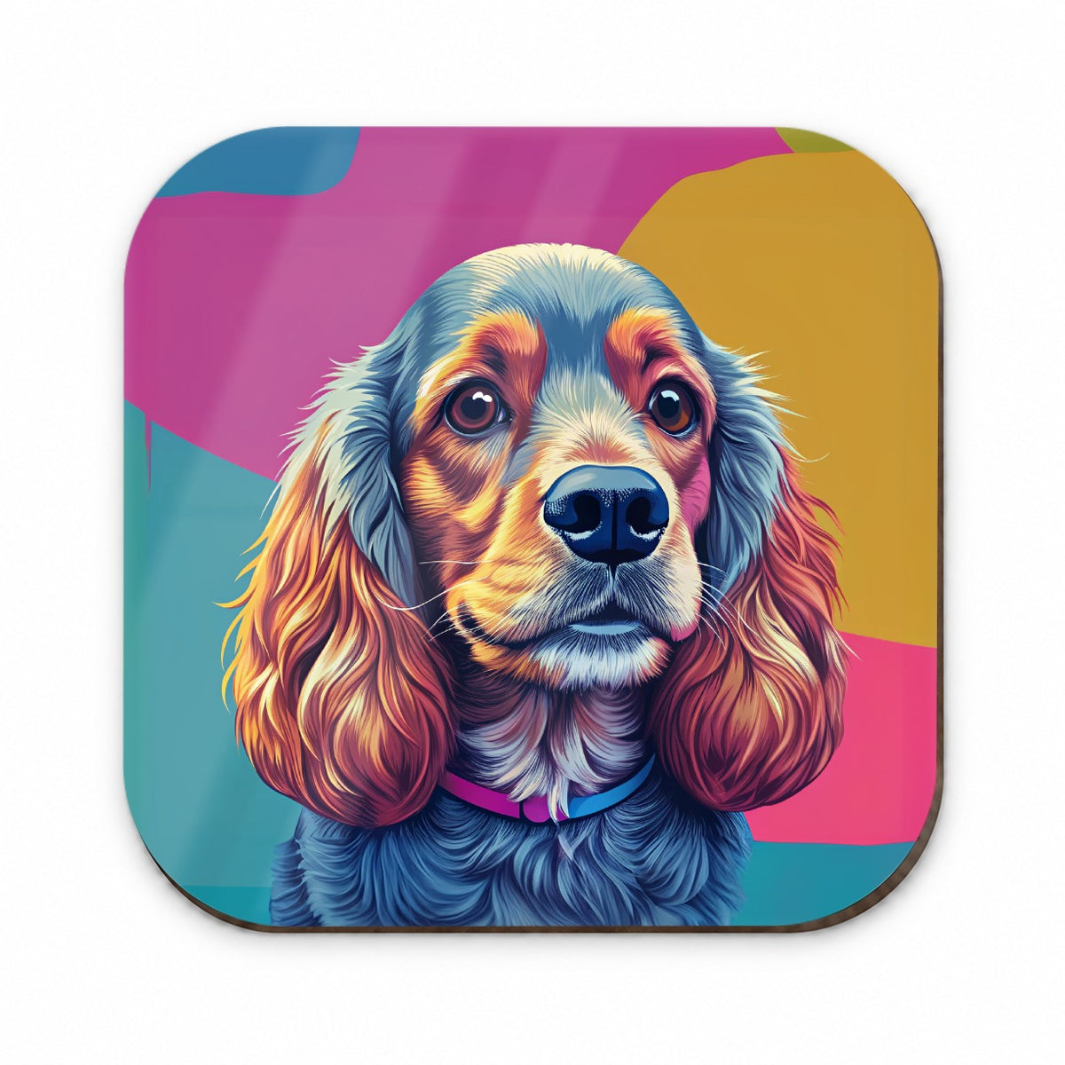 Cocker Spaniel Dog Pop Art Fridge Magnet