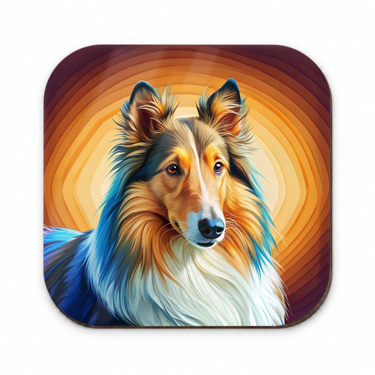 Collie Dog Pop Art Fridge Magnet