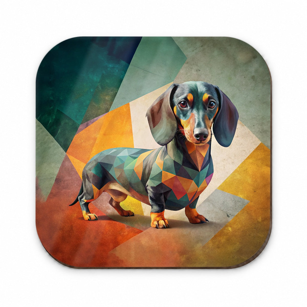 Dachshund Dog Contemporary Art Fridge Magnet