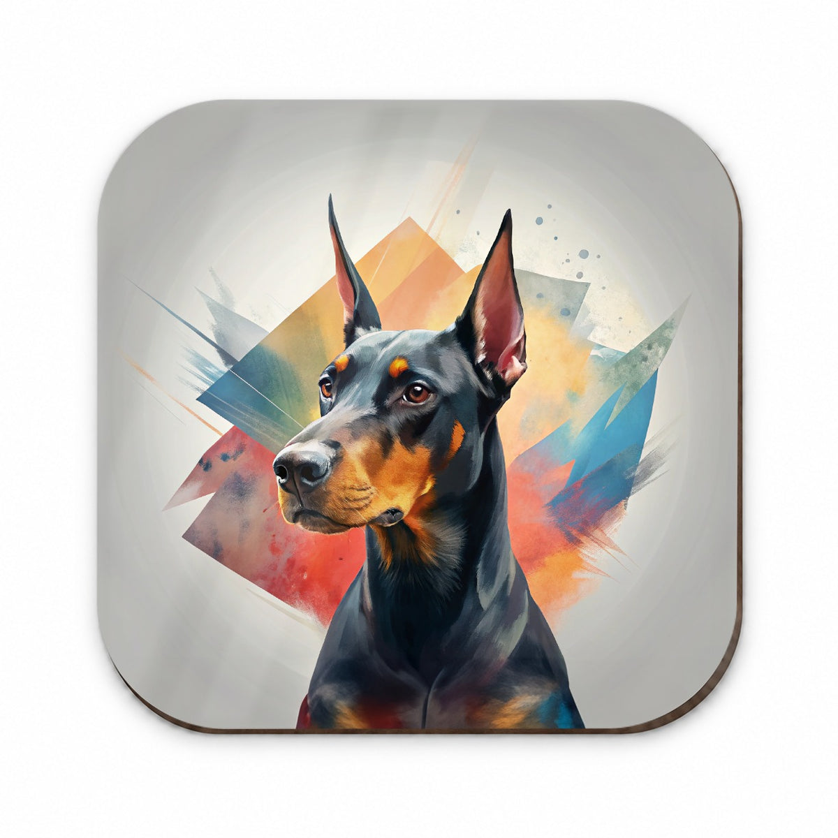Doberman Pinscher Dog Contemporary Art Fridge Magnet