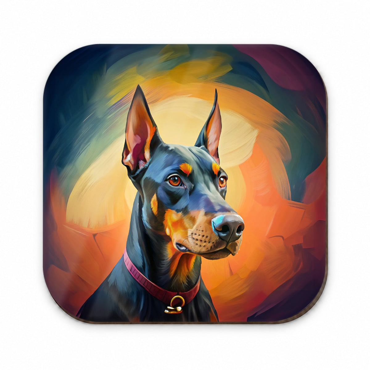 Doberman Pinscher Dog Pop Art Fridge Magnet