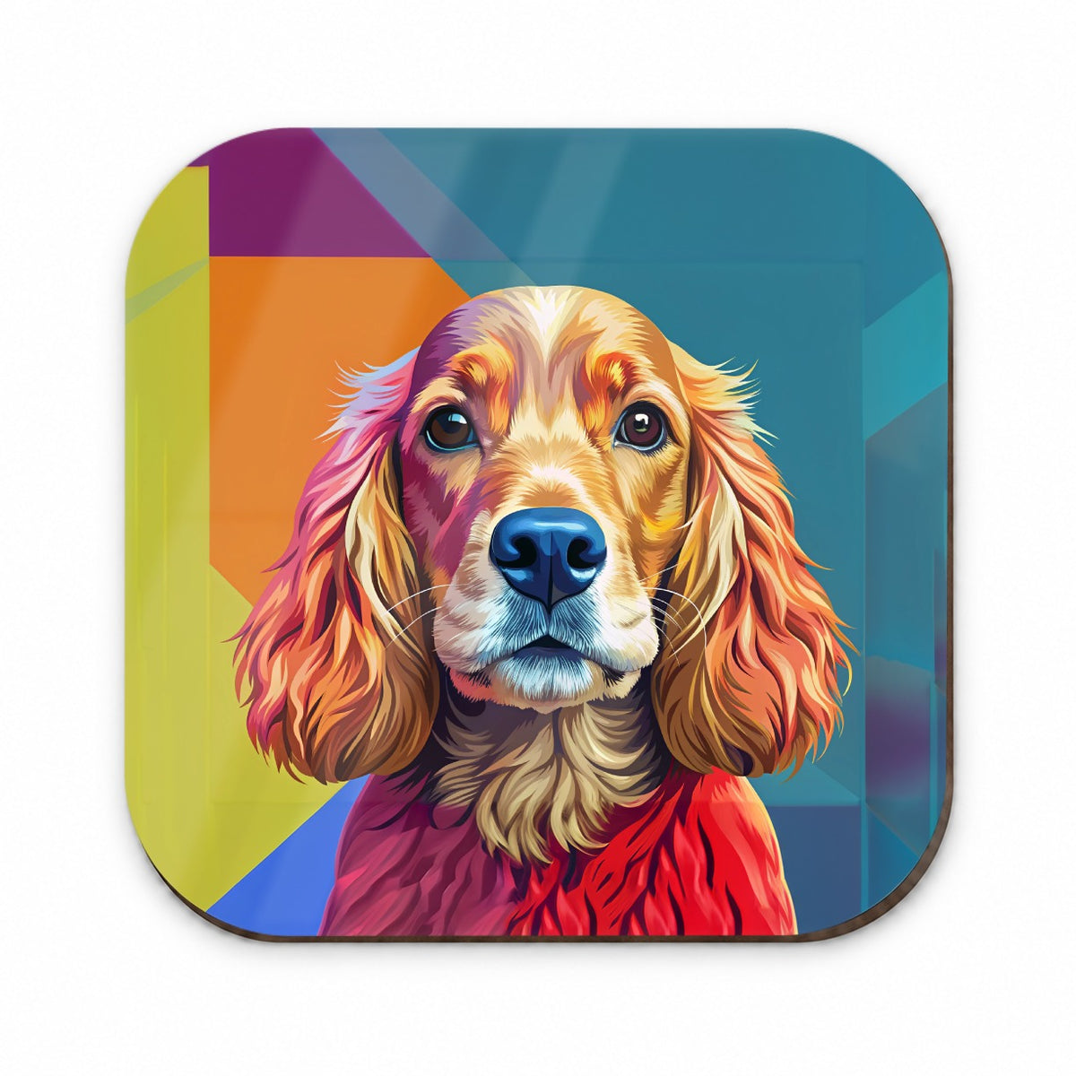 English Cocker Spaniel Dog Pop Art Fridge Magnet