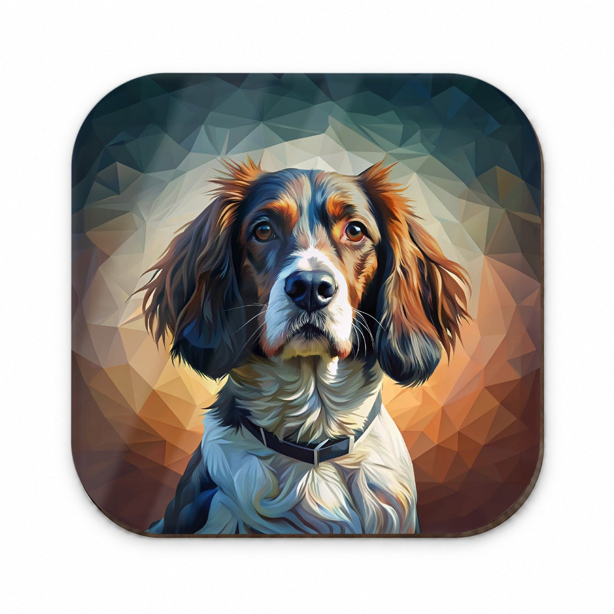 English Springer Spaniel Dog Abstract Stylized Art Fridge Magnet