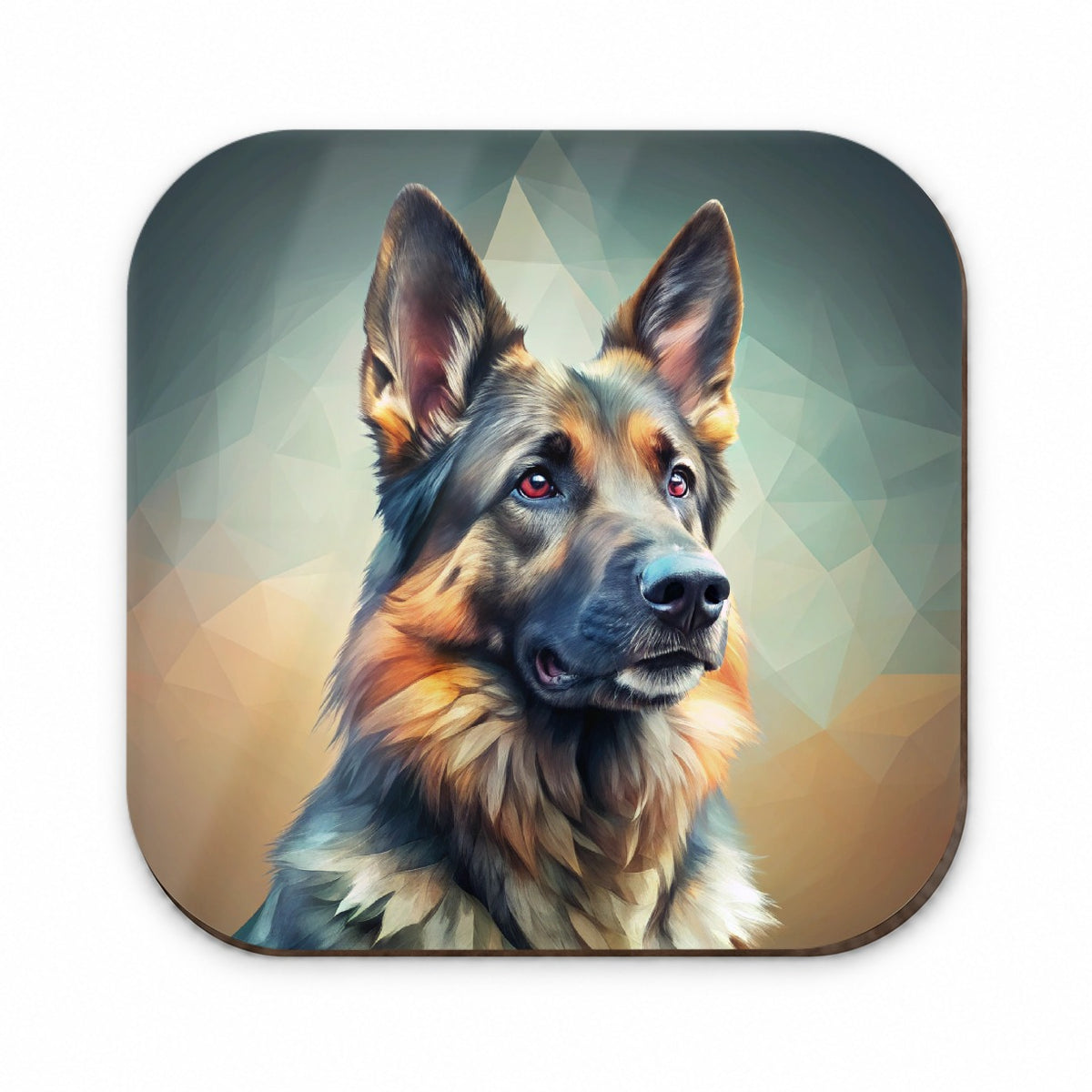 German Shepherd Dog Contemporary Art Fridge Magnet